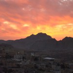 Wadi Musa - Sun Set